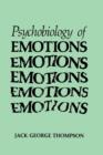 The Psychobiology of Emotions - Book