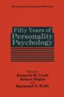 Fifty Years of Personality Psychology - Book
