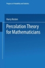 Percolation Theory for Mathematicians - eBook