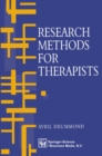 Research Methods for Therapists - eBook