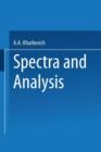 Spectra and Analysis - Book