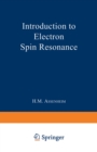 Introduction to Electron Spin Resonance - eBook