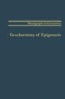 Geochemistry of Epigenesis - Book