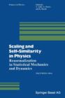 Scaling and Self-Similarity in Physics : Renormalization in Statistical Mechanics and Dynamics - Book