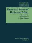 Abnormal States of Brain and Mind - Book