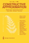 Constructive Approximation : Special Issue: Fractal Approximation - eBook