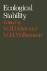 Ecological Stability - eBook