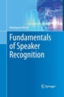 Fundamentals of Speaker Recognition - Book