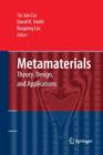 Metamaterials : Theory, Design, and Applications - Book