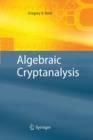 Algebraic Cryptanalysis - Book