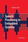 Speech Processing in Embedded Systems - Book
