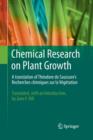 Chemical Research on Plant Growth : A Translation of Theodore de Saussure's Recherches Chimiques sur la Vegetation by Jane F. Hill - Book