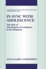 In Sync with Adolescence : The Role of Morningness-Eveningness in Development - Book