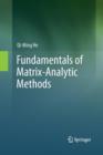 Fundamentals of  Matrix-Analytic Methods - Book