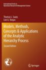 Models, Methods, Concepts & Applications of the Analytic Hierarchy Process - Book