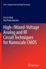 High-/Mixed-Voltage Analog and RF Circuit Techniques for Nanoscale CMOS - Book