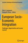 European Socio-Economic Integration : Challenges, Opportunities and Lessons Learned - Book
