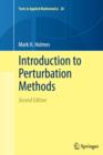 Introduction to Perturbation Methods - Book