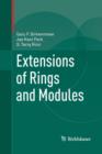 Extensions of Rings and Modules - Book
