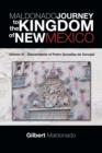 Maldonado Journey to the Kingdom of New Mexico : Volume XI - Descendants of Pedro Gonzales de Carvajal - Book