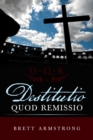 Destitutio Quod Remissio - eBook
