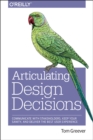 Articulating Design Decisions - Book