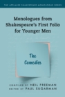 Comedies,The : Monologues from Shakespeare’s First Folio for Younger Men - Book