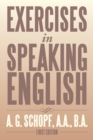 Exercises in Speaking English - Book