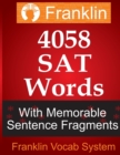 Franklin 4058 SAT Words With Memorable Sentence Fragments - Book