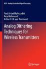Analog Dithering Techniques for Wireless Transmitters - Book