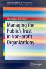 Managing the Public's Trust in Non-profit Organizations - Book