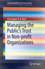 Managing the Public's Trust in Non-profit Organizations - eBook