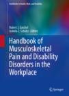Handbook of Musculoskeletal Pain and Disability Disorders in the Workplace - eBook