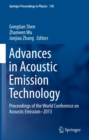 Advances in Acoustic Emission Technology : Proceedings of the World Conference on Acoustic Emission-2013 - eBook