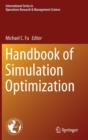 Handbook of Simulation Optimization - Book
