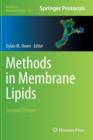 Methods in Membrane Lipids - Book