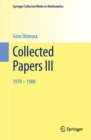 Collected Papers III : 1978-1988 - Book