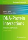 DNA-Protein Interactions : Principles and Protocols - Book