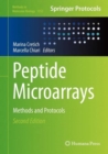 Peptide Microarrays : Methods and Protocols - Book