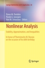 Nonlinear Analysis : Stability, Approximation, and Inequalities - Book