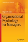 Organizational Psychology for Managers - Book