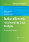 Statistical Methods for Microarray Data Analysis : Methods and Protocols - Book