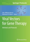 Viral Vectors for Gene Therapy : Methods and Protocols - Book