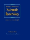 Bergey's Manual of Systematic Bacteriology : Volume 5: The Actinobacteria - Book