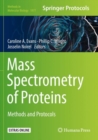 Mass Spectrometry of Proteins : Methods and Protocols - Book