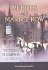 Murder on Marble Row - Book