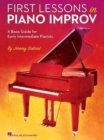 First Lessons in Piano Improv : A Basic Guide for Early Intermediate Pianists - Book