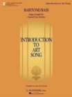 Introduction To Art Song For Baritone/Bass (Book/Online Audio) - Book