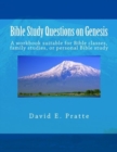 Bible Study Questions on Genesis : A workbook suitable for Bible classes, family studies, or personal Bible study - Book