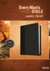 Every Man's Bible NIV, Large Print, TuTone (LeatherLike, Onyx/Black) - Book